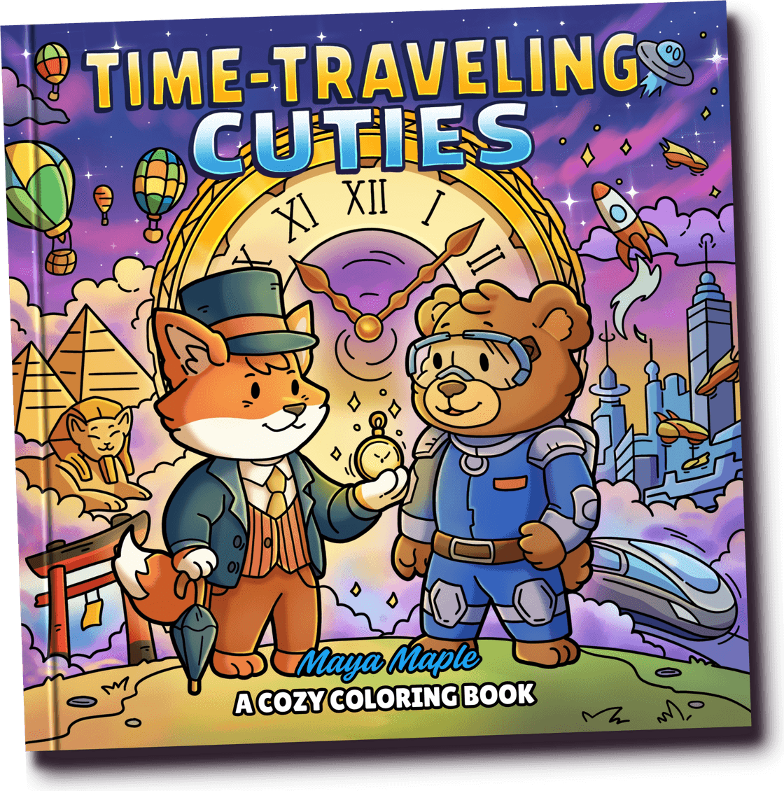 Time-Traveling Cuties front cover